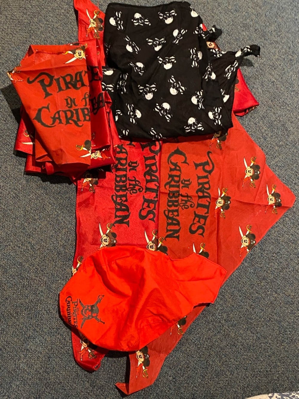 🏴☠️DCL Backpack Booty of Disney Pirates of Caribbean Bandanas Mickey Mouse - Picture 7 of 13